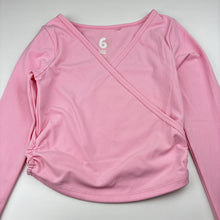 Load image into Gallery viewer, Girls Cotton On, ballet / dance cross-over top, EUC, size 6,  