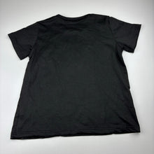 Load image into Gallery viewer, Girls black, lightweight tee / top, cartwheel, GUC, size 8,  