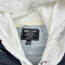 Load image into Gallery viewer, Boys Indie, lightweight hooded tee / top, GUC, size 14,  