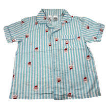 Load image into Gallery viewer, Unisex Brilliant Basics, cotton Christmas pyjama top, EUC, size 8,  