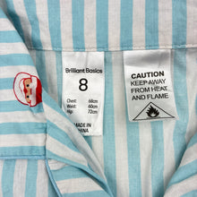 Load image into Gallery viewer, Unisex Brilliant Basics, cotton Christmas pyjama top, EUC, size 8,  