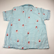 Load image into Gallery viewer, Unisex Brilliant Basics, cotton Christmas pyjama top, EUC, size 8,  