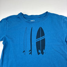 Load image into Gallery viewer, Boys Anko, blue cotton tee, surf, GUC, size 7,  