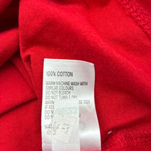 Load image into Gallery viewer, Unisex Anko, red cotton tee / top, EUC, size 10,  