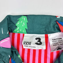 Load image into Gallery viewer, Unisex Cotton On, cotton Christmas pyjama top, EUC, size 3,  