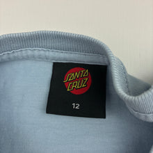 Load image into Gallery viewer, Boys Santa Cruz, cotton t-shirt, shark, GUC, size 12,  