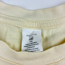 Load image into Gallery viewer, Girls cream, cotton tee/top, FUC, size 12,  