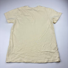 Load image into Gallery viewer, Girls cream, cotton tee/top, FUC, size 12,  