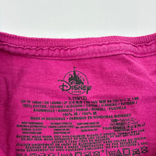 Load image into Gallery viewer, Girls Disney, Tangled cotton tee, wash fade, FUC, size 10-12,  
