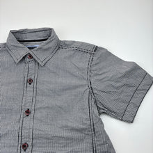 Load image into Gallery viewer, Boys Industrie, checked cotton short sleeve shirt, GUC, size 8,  