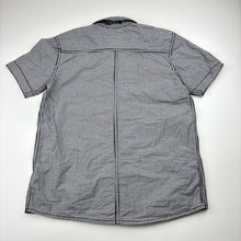 Load image into Gallery viewer, Boys Industrie, checked cotton short sleeve shirt, GUC, size 8,  