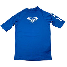 Load image into Gallery viewer, Girls ROXY, short sleeve rashie / swim top, EUC, size 8,  