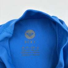 Load image into Gallery viewer, Girls ROXY, short sleeve rashie / swim top, EUC, size 8,  