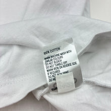 Load image into Gallery viewer, Unisex Anko, plain white cotton t-shirt, FUC, size 8,  