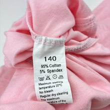 Load image into Gallery viewer, Girls pink, stretch cotton leotard, GUC, size 10,  