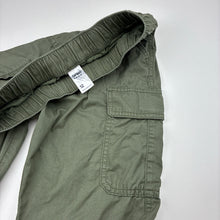 Load image into Gallery viewer, Boys Anko, green cotton cargo jogger pants, elasticated, EUC, size 12,  