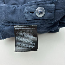 Load image into Gallery viewer, Boys H&amp;M, navy cotton chino pants, adjustable, GUC, size 2,  