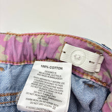Load image into Gallery viewer, Girls Milkshake, blue denim jeans, elasticated, embroidered, GUC, size 8,  