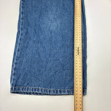 Load image into Gallery viewer, Girls Zara, blue denim jeans, adjustable, FUC, size 11-12,  
