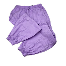 Load image into Gallery viewer, Girls Cotton On, purple cotton cargo jogger pants, elasticated, FUC, size 6,  
