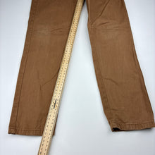 Load image into Gallery viewer, Unisex KID, brown cotton pants, elasticated, FUC, size 10,  