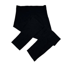 Load image into Gallery viewer, Girls Favourites, black stretch cotton leggings, elasticated, FUC, size 12,  