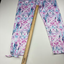 Load image into Gallery viewer, Girls Target, geometric print cropped pants, elasticated, EUC, size 14,  