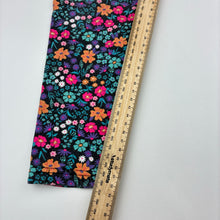 Load image into Gallery viewer, Girls Anko, floral stretch cotton fleece lined leggings, elasticated, FUC, size 10,  