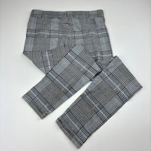 Load image into Gallery viewer, Girls Target, check stretch cotton leggings, elasticated, FUC, size 9,  