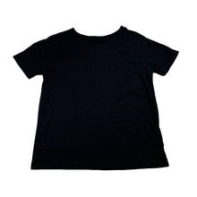 Load image into Gallery viewer, Unisex Anko, plain black cotton t-shirt, EUC, size 6,  
