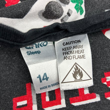 Load image into Gallery viewer, Unisex Anko, cotton pyjama top, Christmas, wash fade, FUC, size 14,  