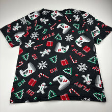 Load image into Gallery viewer, Unisex Anko, cotton pyjama top, Christmas, wash fade, FUC, size 14,  