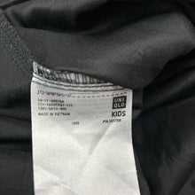 Load image into Gallery viewer, Unisex Uniqlo, black lightweight zip hooded jacket, EUC, size 5,  