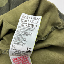 Load image into Gallery viewer, Boys M&amp;S, camo print cotton t-shirt, wash fade, FUC, size 9-10,  