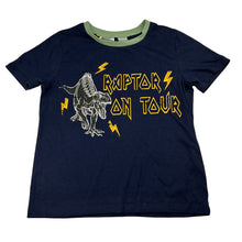 Load image into Gallery viewer, Boys Jurassic World, navy pyjama top, dinosaur, FUC, size 8,  