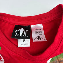 Load image into Gallery viewer, Unisex Elf, Buddy the Elf, Elf pyjama top, Christmas, FUC, size 8,  