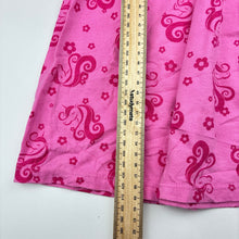 Load image into Gallery viewer, Girls Mango, floral cotton dress, unicorn, GUC, size 7, L: 59.5cm