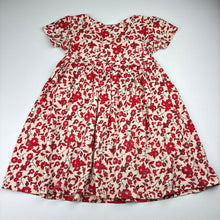 Load image into Gallery viewer, Girls Mango, floral cotton dress, minor marks, FUC, size 5, L: 55cm