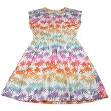 Load image into Gallery viewer, Girls Anko, cotton dress, palm trees, FUC, size 10, L: 70cm