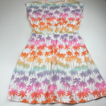 Load image into Gallery viewer, Girls Anko, cotton dress, palm trees, FUC, size 10, L: 70cm