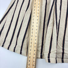 Load image into Gallery viewer, Girls Angou, striped stretch cotton dress, GUC, size 1, L: 40cm