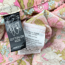 Load image into Gallery viewer, Girls Cotton On, floral cotton dress, GUC, size 7, L: 81cm