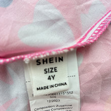 Load image into Gallery viewer, Girls SHEIN, floral lightweight dress, EUC, size 4, L: 51cm