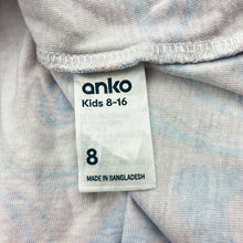 Load image into Gallery viewer, Girls Anko, cotton dress, abstract swirl motif, FUC, size 8, L: 62.5cm