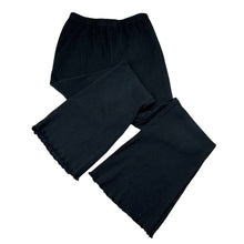 Load image into Gallery viewer, Girls Cotton On, stretch cotton ribbed flared pants, elasticated, GUC, size 9-10,  