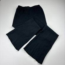 Load image into Gallery viewer, Girls Cotton On, stretch cotton ribbed flared pants, elasticated, GUC, size 9-10,  