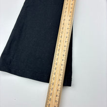 Load image into Gallery viewer, Girls Anko, black stretch cotton flared pants, elasticated, GUC, size 5,  