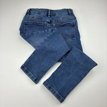 Load image into Gallery viewer, Unisex Breakers, blue stretch denim jeans, GUC, size 4,  