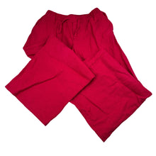 Load image into Gallery viewer, Girls Zara, linen blend wide-leg pants, elasticated, GUC, size 7,  
