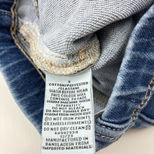 Load image into Gallery viewer, Girls Target, stretch denim jeggings / jean leggings, elasticated, FUC, size 3,  